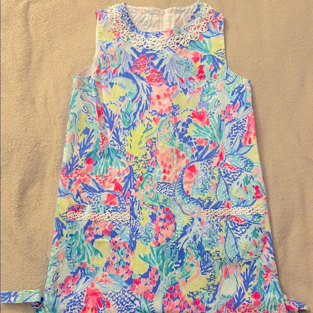Like new,Girl’s Lilly Pulitzer Classic Shift dress